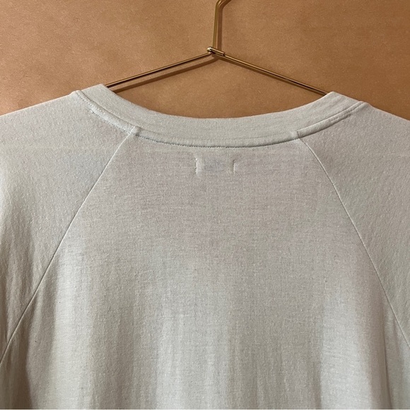 Faherty | Cloud Henley T-shirt Button Front Popover Top Pima Cotton Size L - Picture 10 of 13